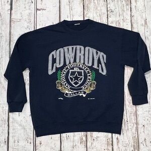 Vintage Dallas Cowboys NFL Football Sports 1990s Crewneck Sweatshirt